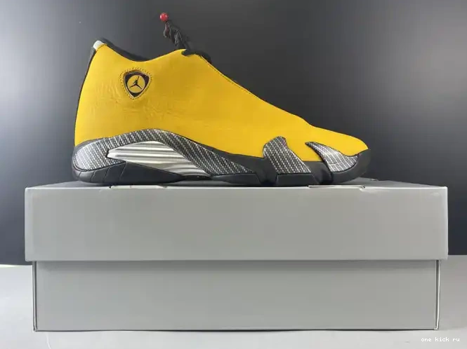 Rep JORDAN RETRO AIR UNIVERSITY 14 BQ3685-706 GOLD 0405